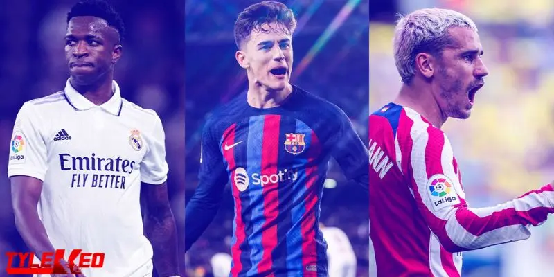 Số liệu thống kê về La Liga của các cầu thủ nổi tiếng